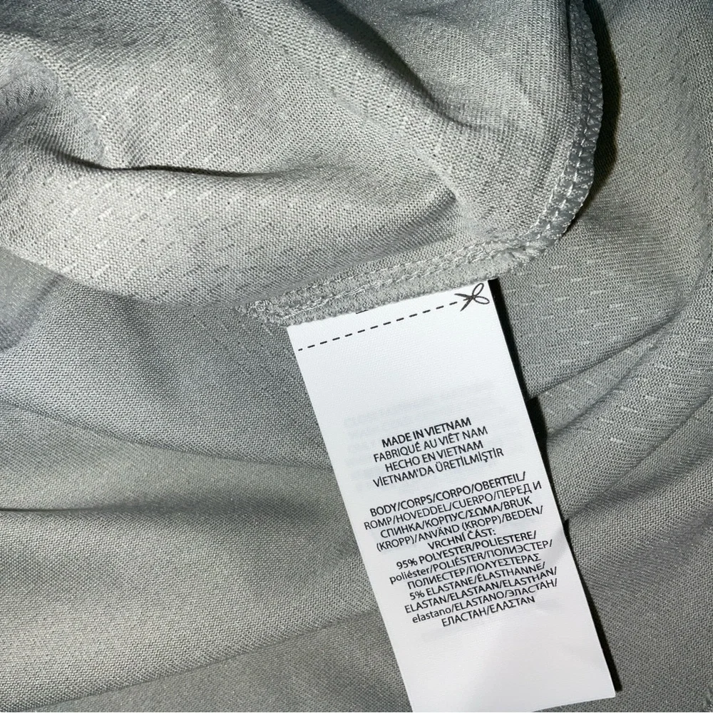 NWT Women’s Ralph Lauren RLX Quarter Zip Pullover‎ Athletic Jacket Gray Large
